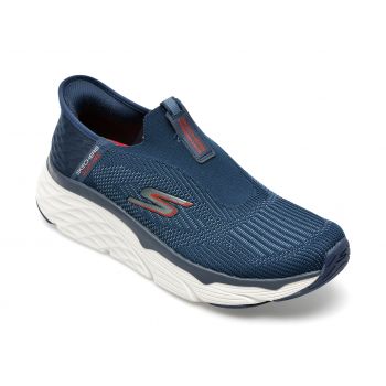 Pantofi sport SKECHERS bleumarin, MAX CUSHIONING ELITE, din material textil