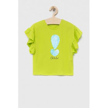Birba&Trybeyond tricou copii culoarea verde ieftin