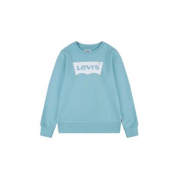 Levi's bluza bebe culoarea turcoaz, cu imprimeu