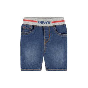 Levi's pantaloni scurti din denim pentru copii cu imprimeu ieftini