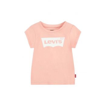 Levi's tricou copii culoarea roz ieftin