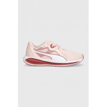 Puma sneakers pentru copii Twitch Runner Jr culoarea roz ieftini