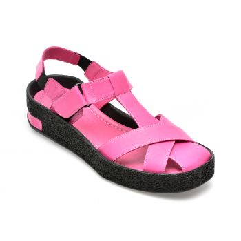 Sandale GRYXX fucsia, 22946, din piele naturala