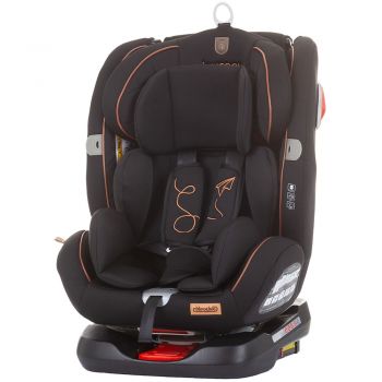 Scaun auto Chipolino Journey 0-36 kg ebony cu sistem Isofix si sezut rotativ ieftin