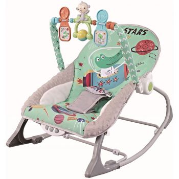 Scaunel balansoar Chipolino Baby Spa green de firma original