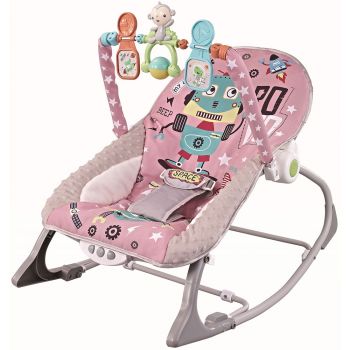 Scaunel balansoar Chipolino Baby Spa pink de firma original