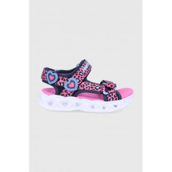 Skechers Sandale copii culoarea violet