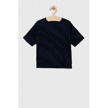 GAP tricou de bumbac pentru copii culoarea albastru marin, modelator