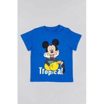 zippy tricou de bumbac pentru copii x Disney cu imprimeu