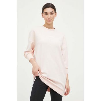 4F bluza femei, culoarea roz, neted