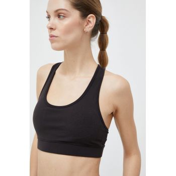 GAP sutien sport culoarea negru, neted