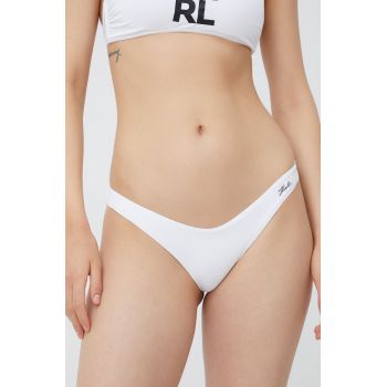 Karl Lagerfeld bikini brazilieni culoarea alb de firma original