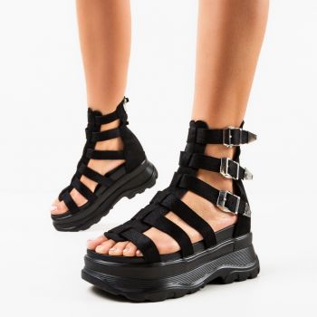 Sandale dama Kokuzu Negre Sandale dama Kokuzu Negre