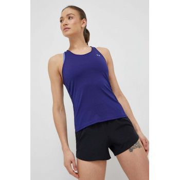 Under Armour top de antrenament culoarea violet
