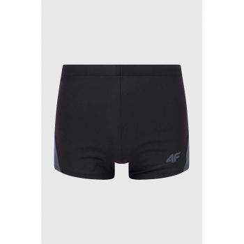 4F costum de baie culoarea negru