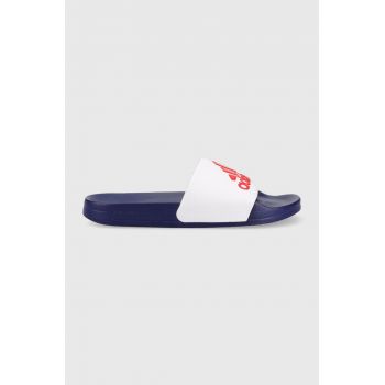 adidas papuci culoarea bleumarin HQ6885