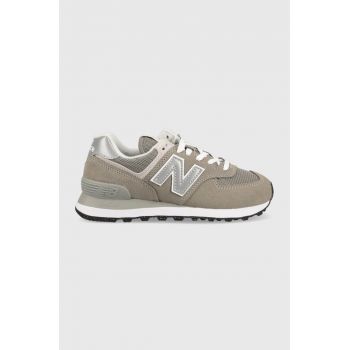 New Balance sneakers WL574EVG culoarea gri WL574EVG-EVG