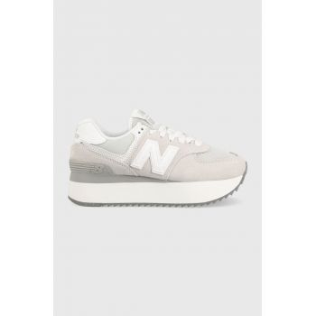 New Balance sneakers WL574ZSC culoarea gri WL574ZSC-ZSC