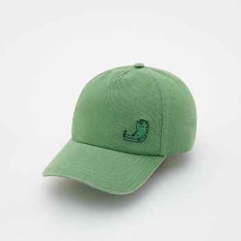 Reserved - Șapcă de baseball din bumbac - Verde