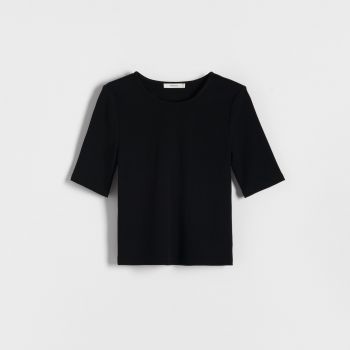 Reserved - Bluză din jerseu - Negru