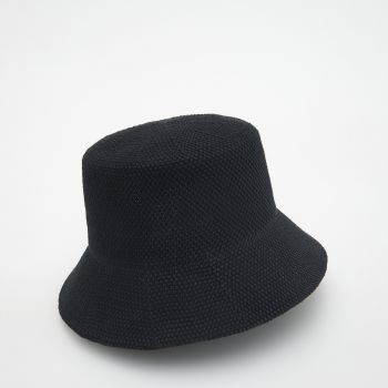 Reserved - Pălărie cloș bucket hat - Negru