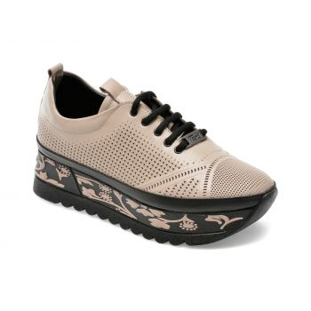 Pantofi GRYXX gri, 210YZ02, din piele naturala