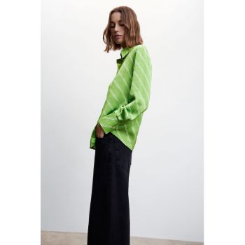 Camasa vaporoasa de satin Ideale