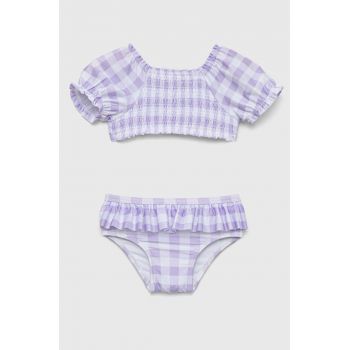 GAP costum de baie din două piese pentru bebelusi culoarea violet de firma original