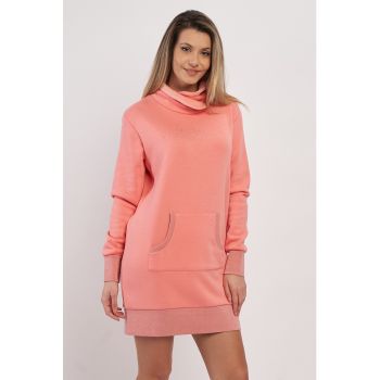 Rochie-hanorac cu buzunar kangaroo