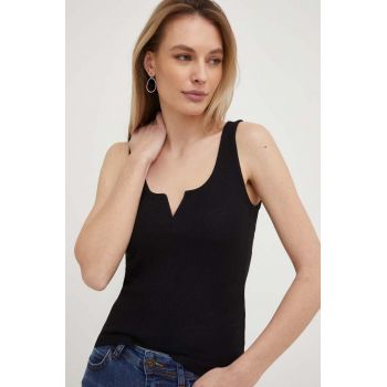 Answear Lab top culoarea negru