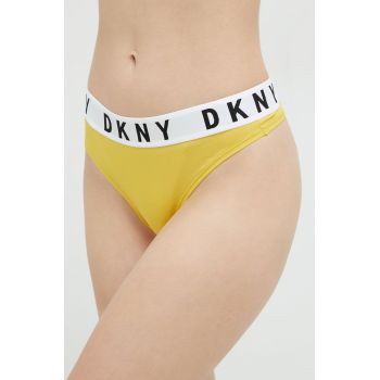 Dkny tanga culoarea galben