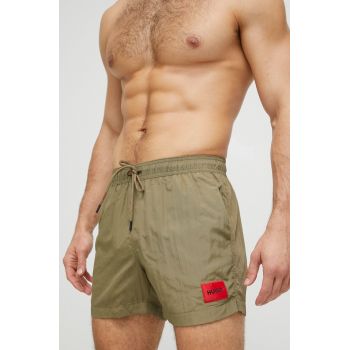 HUGO pantaloni scurti de baie culoarea verde