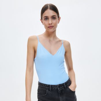 Reserved - Body din tricot - Albastru