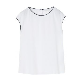 Bluza cu decolteu barcuta
