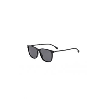 BOSS - Ochelari de soare cu brate subtiri