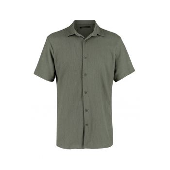 Camasa regular fit cu maneci scurte
