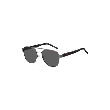 Ochelari de soare aviator cu rama metalica