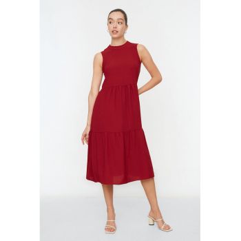 Rochie midi evazata