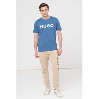 Tricou de bumbac cu imprimeu logo Dulivio