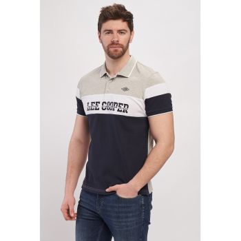 Tricou polo cu imprimeu logo ieftin