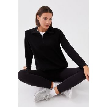 Bluza sport cu maneci raglan