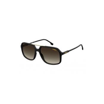 Ochelari de soare unisex aviator cu brate metalice