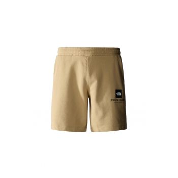 Pantaloni scurti de bumbac cu imprimeu logo