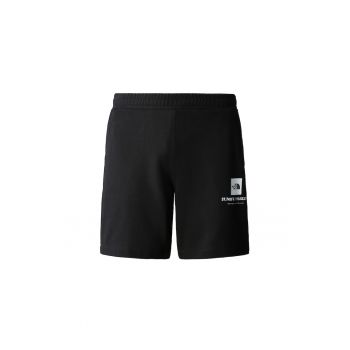 Pantaloni scurti de bumbac cu imprimeu logo