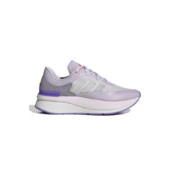 Pantofi sport de piele ecologica cu garnituri contrastante Znchill