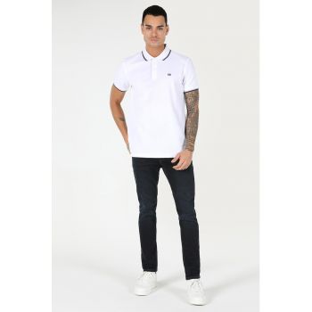 Tricou polo de bumbac din material pique