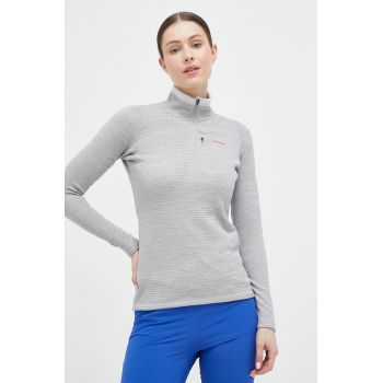 Viking bluza femei, culoarea gri, neted