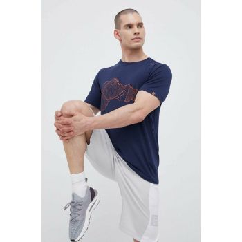 Viking tricou sport Lenta culoarea gri, cu imprimeu