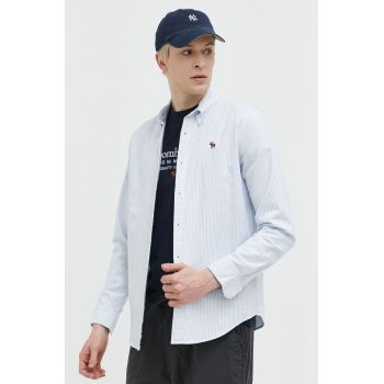 Abercrombie & Fitch camasa barbati, cu guler button-down, regular