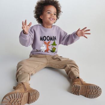 Reserved - Bluză sport oversized The Moomins - Roz Reserved - Bluză sport oversized The Moomins - Roz